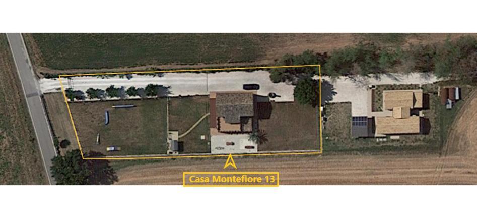 Casa Montefiore 13 Girasoli Lt Nella Tranquilla Campagna Marchigiana อังโกนา ภายนอก รูปภาพ